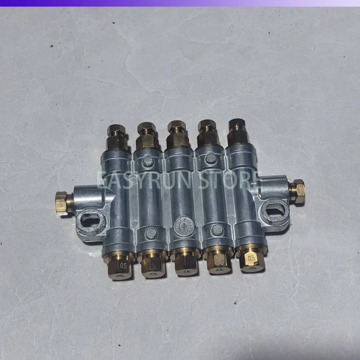 BATON 5 Ways Detective Volumetric Grease Oil Distributor Value Manifold Block For Centralized Lubrication System