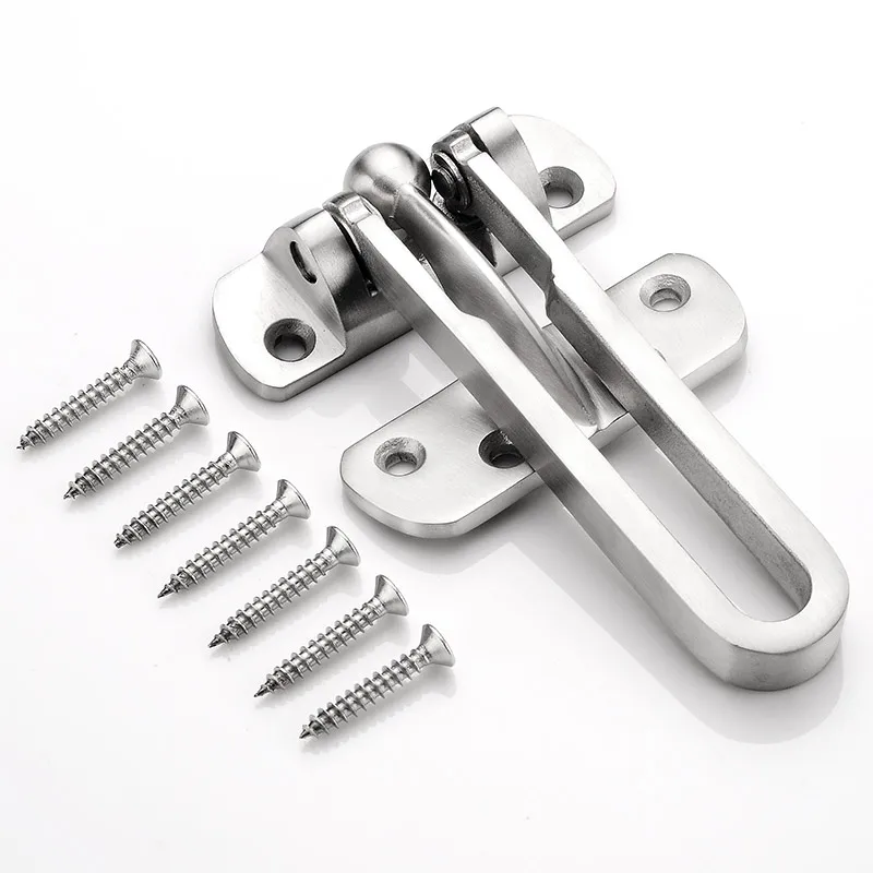 

**Anti-theft buckle door bolt 304 stainless steel insurance latch safety anti-lock door chain buckle