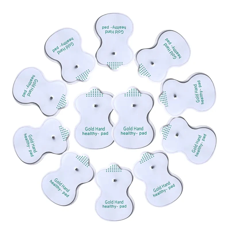 Self-Adhesive TENS Electrodes Pads for EMS Electric Muscle Stimulator Physiotherapy Accessory Reusable Body Massager Patches