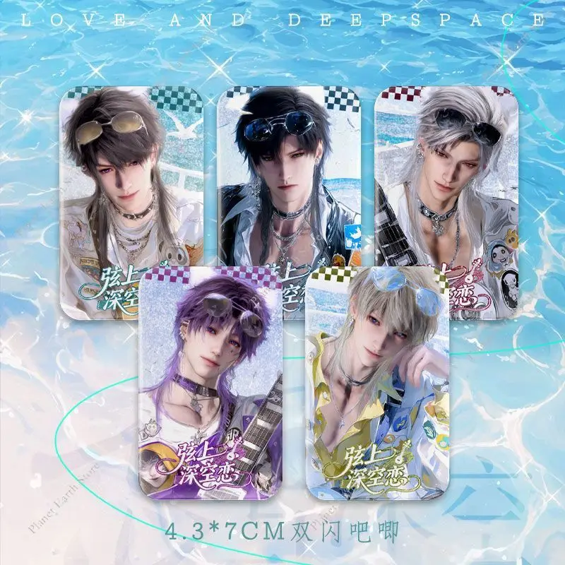 Jeu chaud amour et espace profond Sylus Xavier Zayne Rafayel Caleb accessoires de Cosplay brise de mer et plage dessin animé Badge broche accessoires