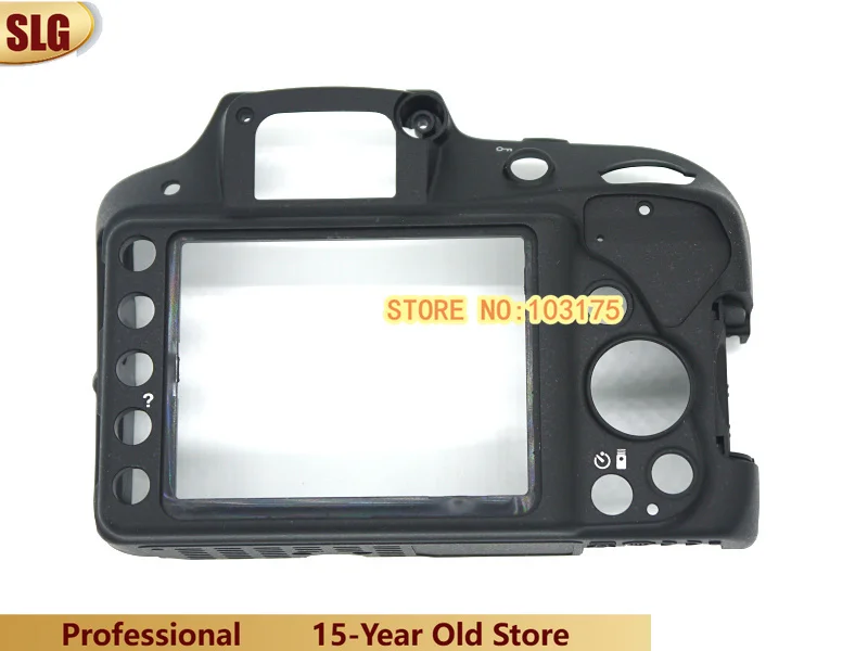 Original nua traseira capa traseira unidade substituição nenhum botão para nikon d3300 câmera parte de reparo