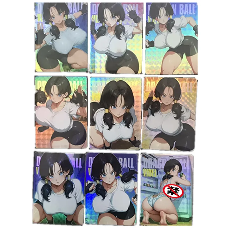 

9 шт./компл. сексуальная карта Dragon Ball Z Videl аниме сексуальные телесные карты Super Saiyan 18+ богиня взрослые комиксы коллекция игр карточная игрушка в подарок