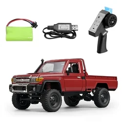 MN82 1:12 Full Scale MN Model RTR Version RC Car 2.4G 4WD 280 Motor Proportional Off-Road RC Remote Control Car For Boys Gifts