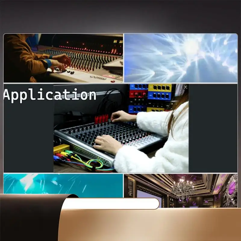 1Pair Audio Adapter High-Quality Sound No Residual Noise For Live Stage Studio Recording Lighting-N35R
