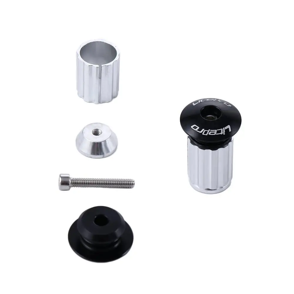 Lock Aluminum Alloy Handlebar Caps End Cap Expamsion Bike Bar Ends Plugs Bicycle Grip Handle Grips Plugs Handlebar End Caps