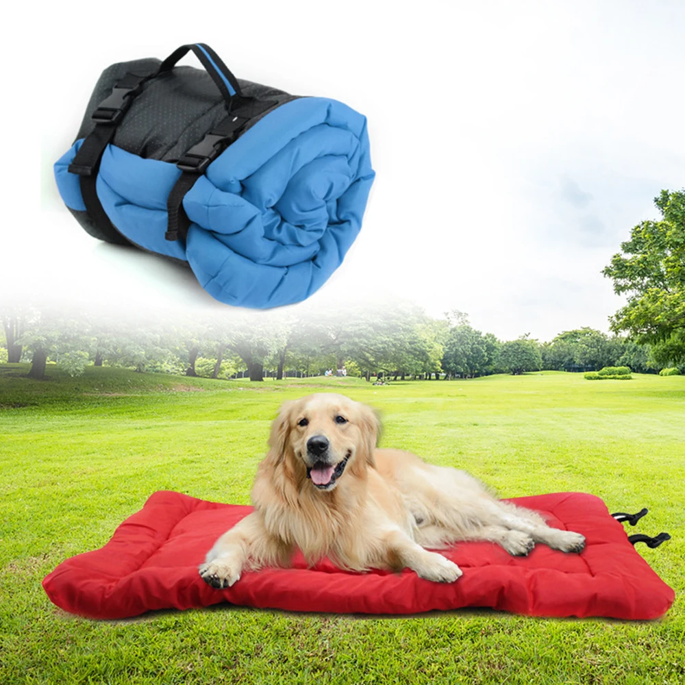 

Outdoor Portable Waterproof Foldable Dog Bed Style Mat for Camping and Travel Outdoor Adventures and Home Use