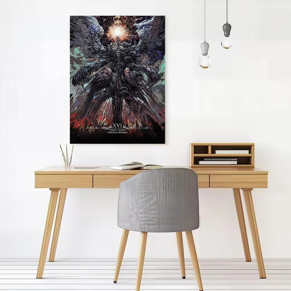 That Light Which Burns Canvas Wall Art Poster Custom Wall Paintings Personalized Photo Printing for Home Decor Living Room Mural