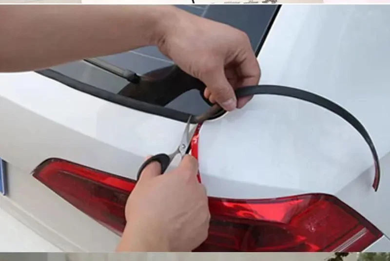 V-förmige Auto-Gummidichtung, hohle Glasfensterkante, Dichtungsstreifen, Aufkleber, automatische Dichtungsstreifen, Windschutzscheiben-Gummidichtung – Detail 9