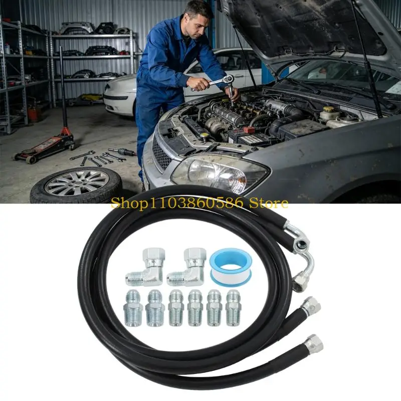 242A 6AN Transmission Hose Fitting Rubber Hose for Automatic Line Service Use