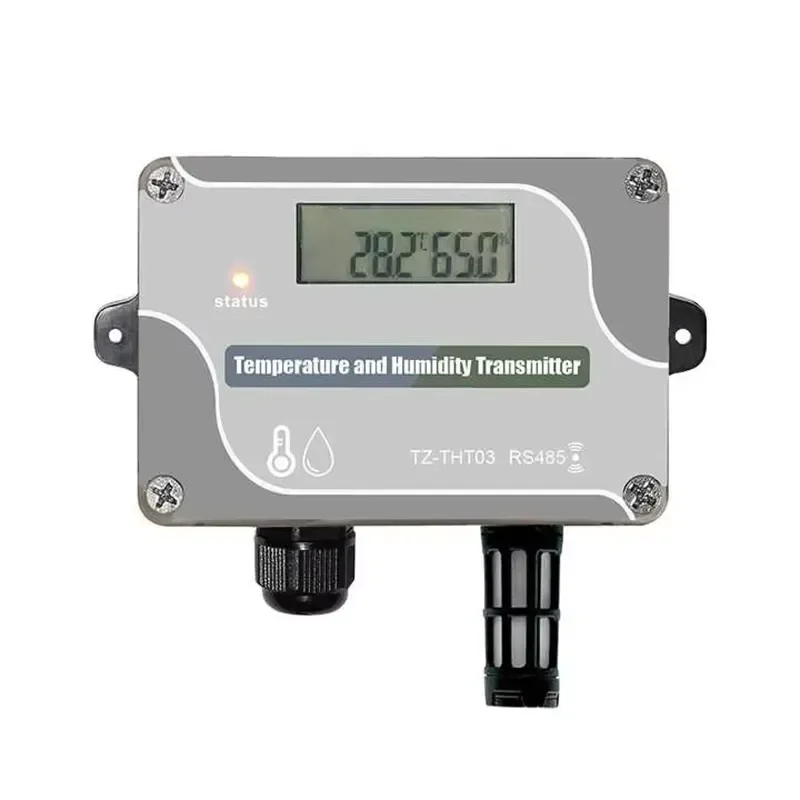 THT03R Wall Mounted RS485 Temperature and Humidity Transmitter with LED Display Sensor for Greenhouse Monitoring