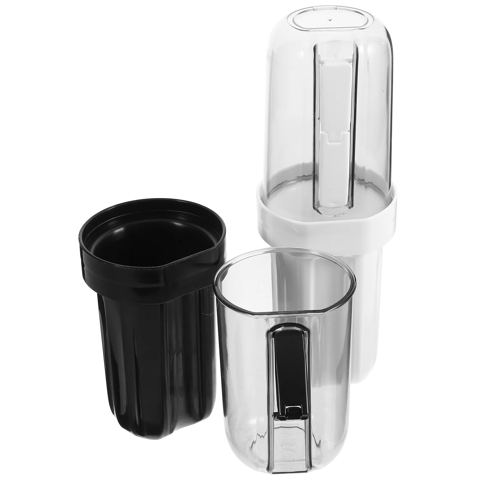 

2pcs Reusable Toothbrush Cup Toothpaste Storage Case Portable Travel Holder Detachable For Hotel Trip Family Use