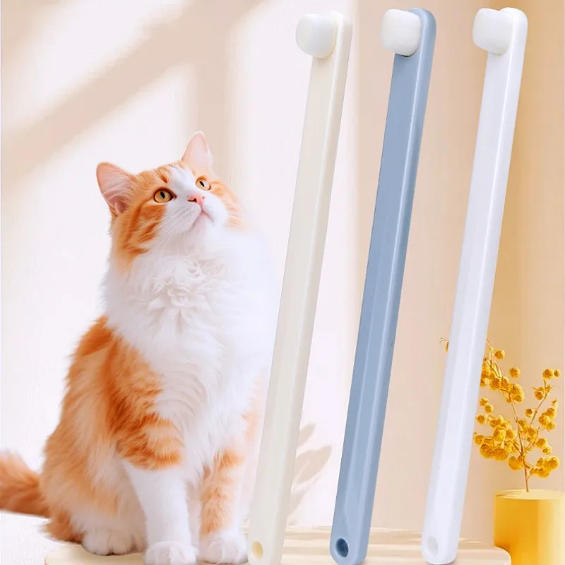 

Pet Toothbrush Small Head Dog Toothbrushes Soft Dense Hair Brush for Dog Teeth Cleaning Oral Care Dogs Toothbrush Pet Supplies