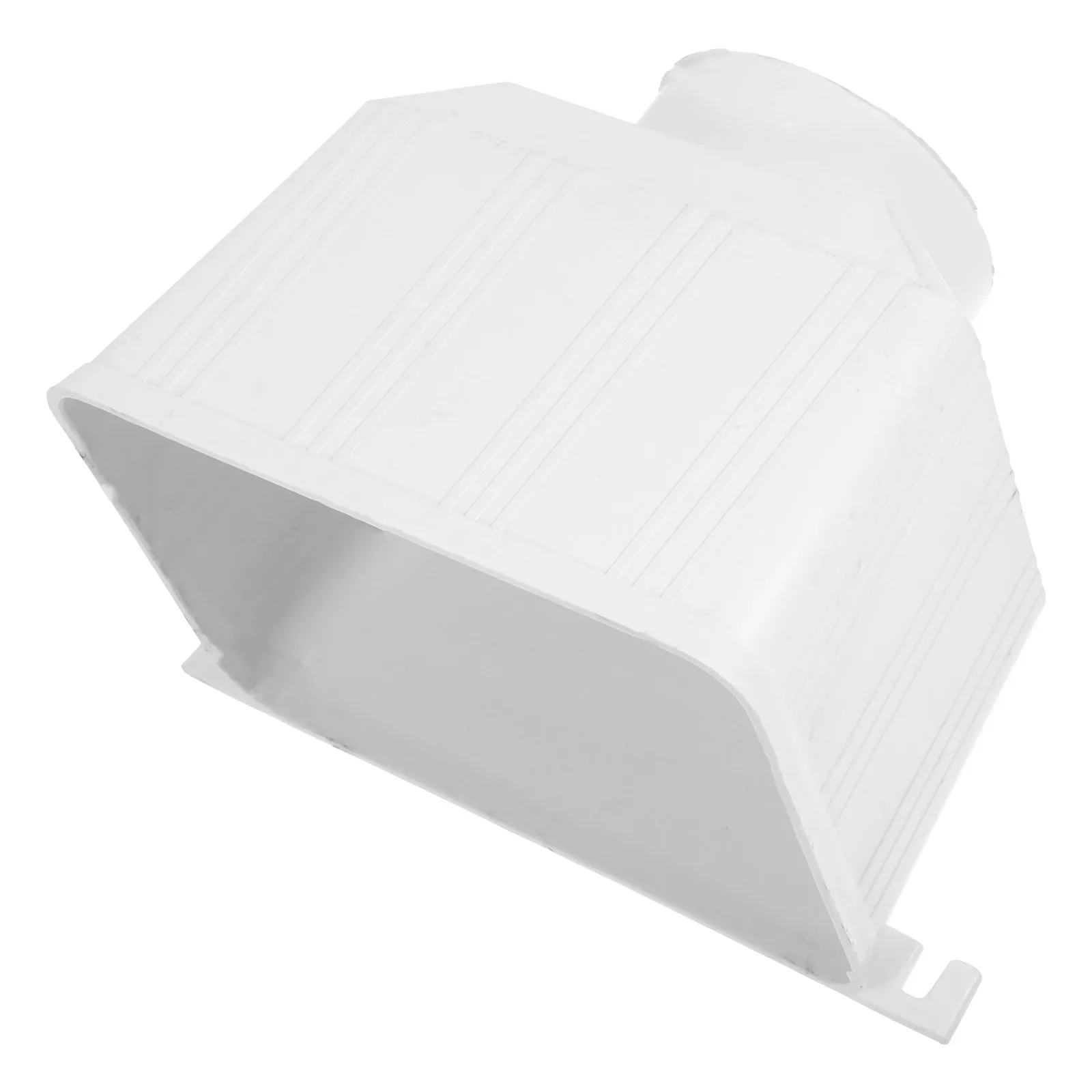 

PVC Rainwater Drainage Pipe 90mm Gutter Downspout Connector Parts Foldable Adapter Non Leakage Durable Water Bucket
