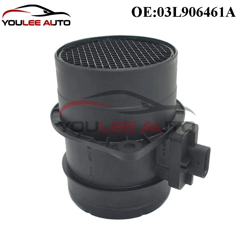 03L906461A 0281002956 Mass Air Flow Sensor MAF For VW Audi A1 A3 A4 A5 A6 Q3 Q5 Seat Ibiza Skoda Auto Parts