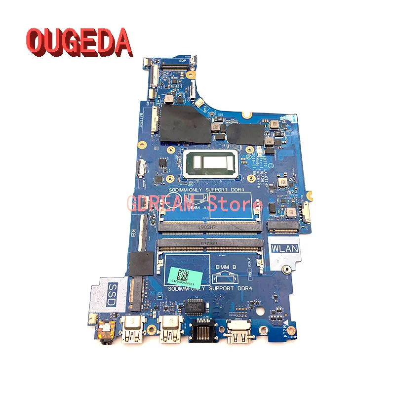 Imagem -04 - Ougeda-placa-mãe Laptop para Dell Inspiron 3481 3584 3781 Cn0m5kn5 Cn-08r7k3 0y381g 0x0yh6 0yk2k8 La-g714p