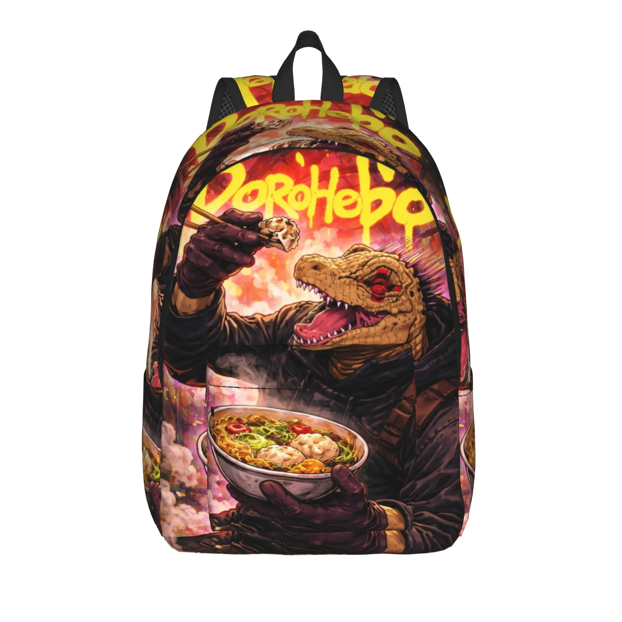 Dorohedoro Backpack  Cute Backpacks Boy Cycling Large School Bags Colorful Rucksack