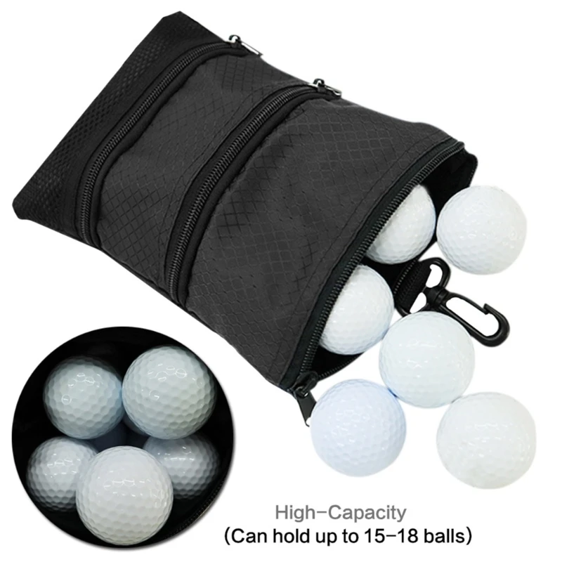 Golf Storage Pouches, Golf Balls Bag Golf Ball Holder Golf Ball Accessories