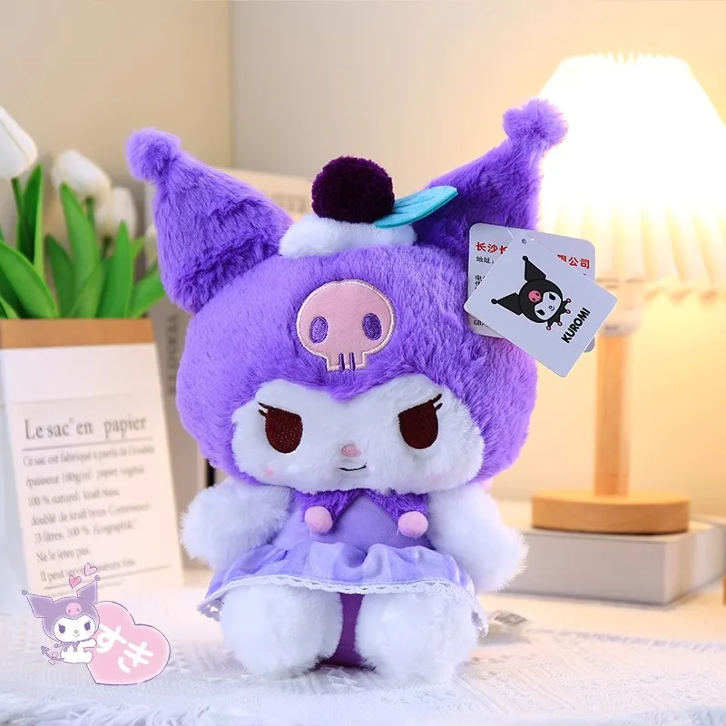 

Anime Sanrio Kuromi Hello Kitty Melody Cinnamoroll Pochacco Kawaii Stuffed Plush Toys Dolls Birthday Party Gift For Girl Friend