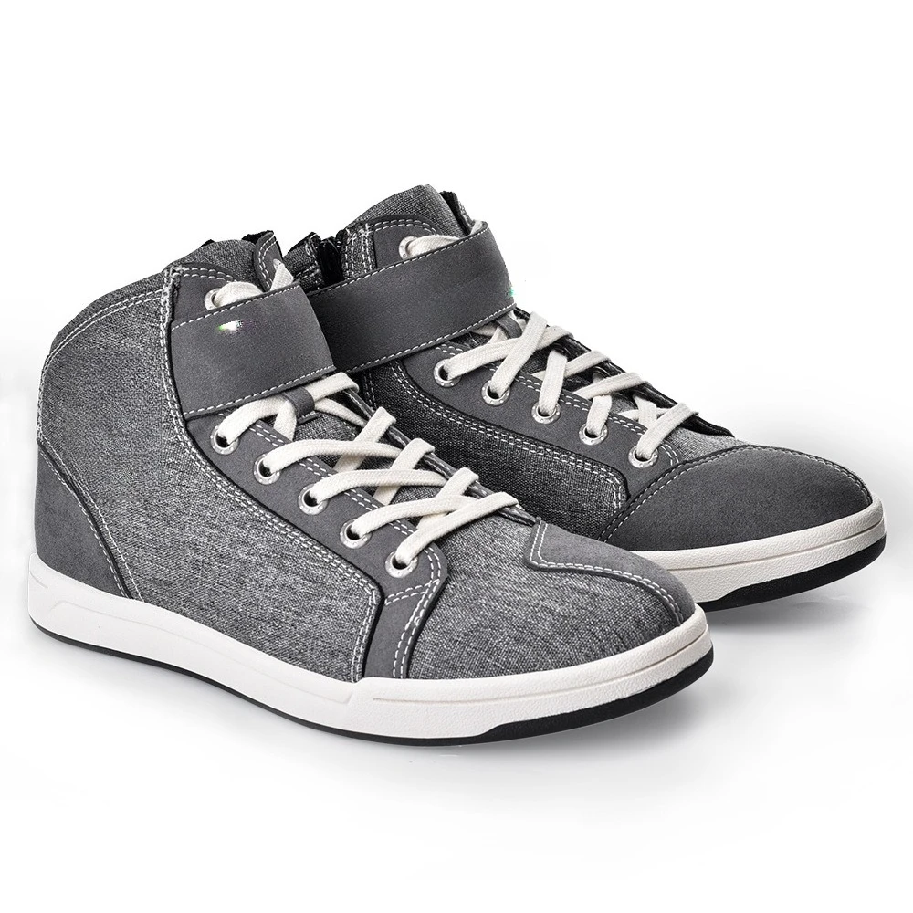 

Motorcycle riding shoes, retro anti-collision breathable toe head outdoor locomotive riding boots