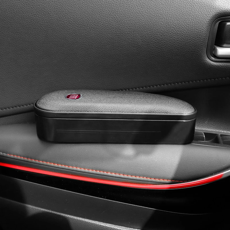 Car Interior Armrest Storage Box Booster Cushion Car Accessories Tools for Fiat 500 Panda 500e Tipo Cronos Argo Ducato Panda