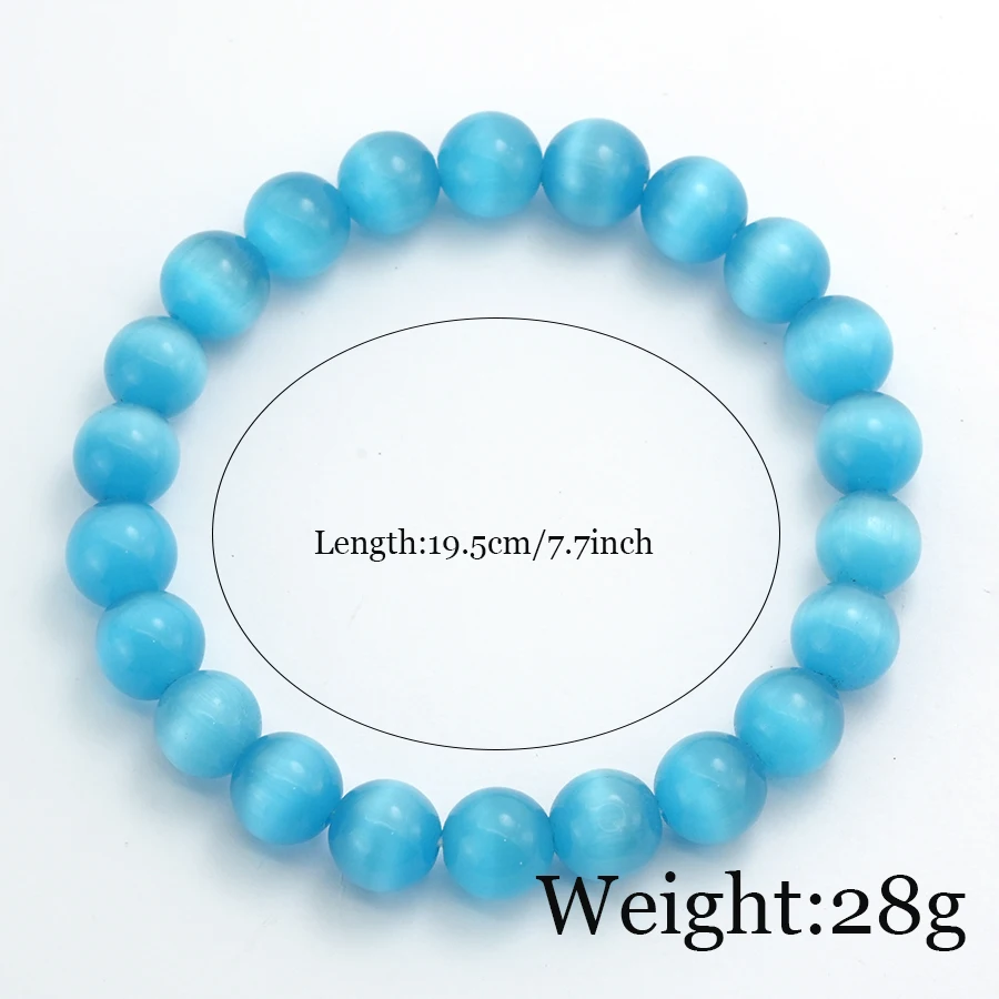 العصرية بولي عيون النمر حجر سوار للجنسين الملابس والاكسسوارات 4 الأحجام المتاحة السلس الخرز سوار هدية عيد الحب Joias