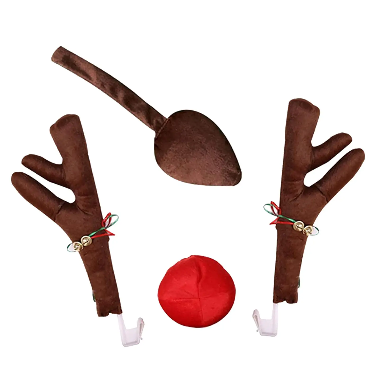 Reindeer Antlers for Car Decoration Vehicle Decoration Winter Holiday Party