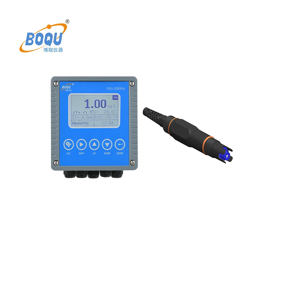 

BOQU PXG-2085Pro-ca Calcium Ion Electrode Method To Measure The Hardness Value Of Sewage On-line Hardness Tester