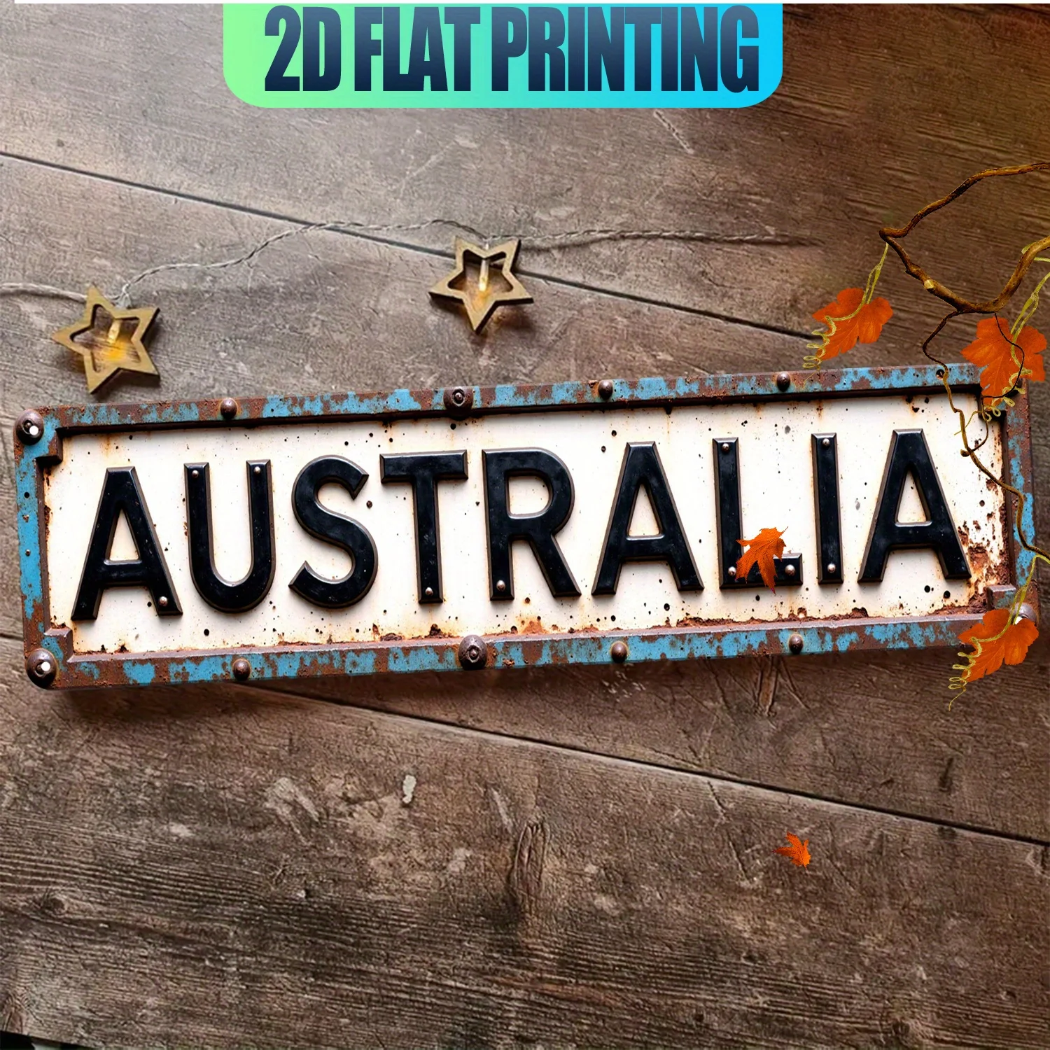 2D Flat, a Single Piece of Creative 
