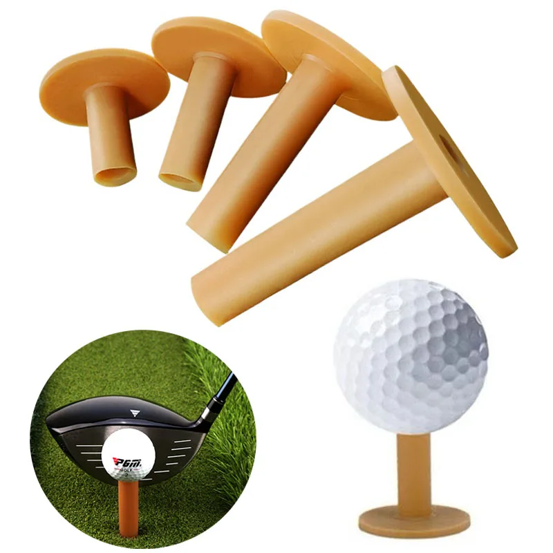 PGM Rubber Golf Tee Holders Indoor Outdoor Golf Driving Range 43mm 54mm 70mm 83mm Golf Ball Practice Beginner Trainer Accessory