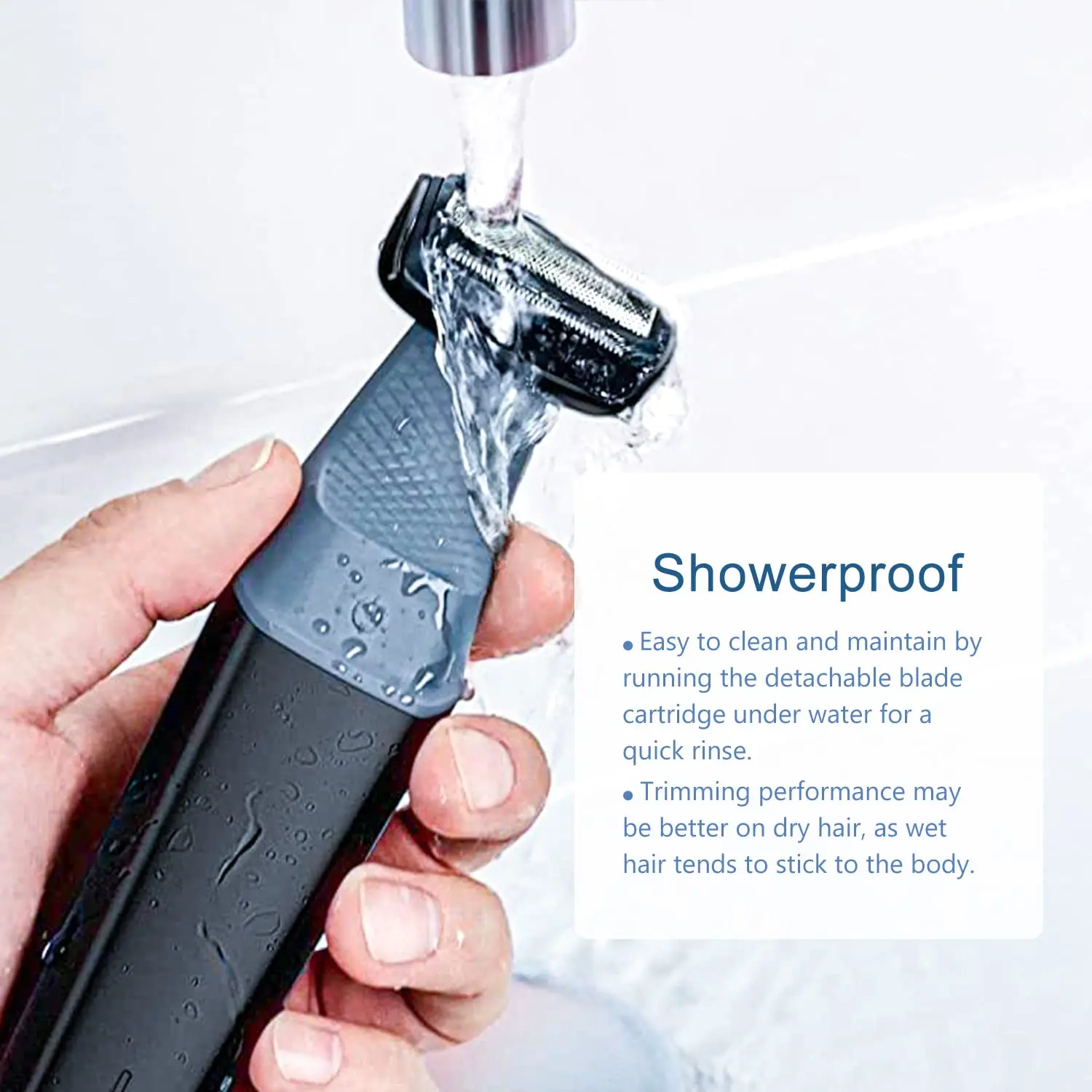 رأس بديل Brangdy BG2000 لماكينة تشذيب الجسم المتوافقة مع ماكينة الحلاقة BG7030 BG7040 BG5025 BG2040 BG2030