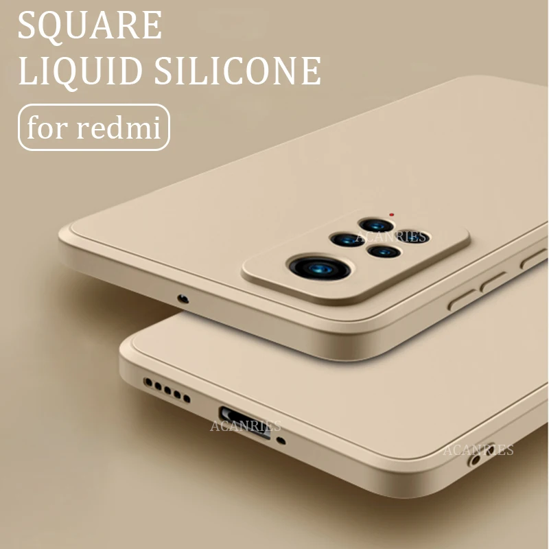 Liquid Silicone Case On For Xiaomi Redmi Note 11 Pro 4g 5g Note11 S 11pro 10 9 8 11s Note10 Note9 Xiomi Original Cover