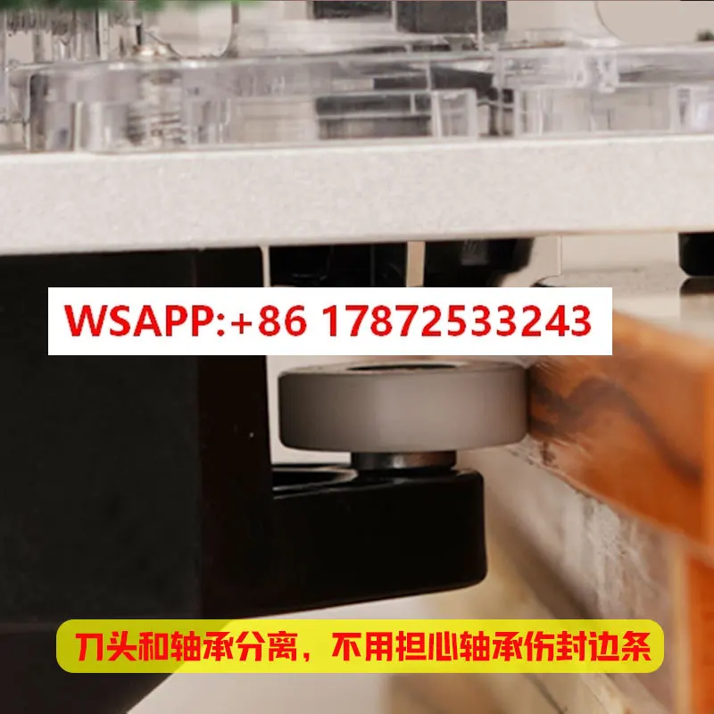 Edge banding, trimming and chamfering tools, trimming machine base, balance base