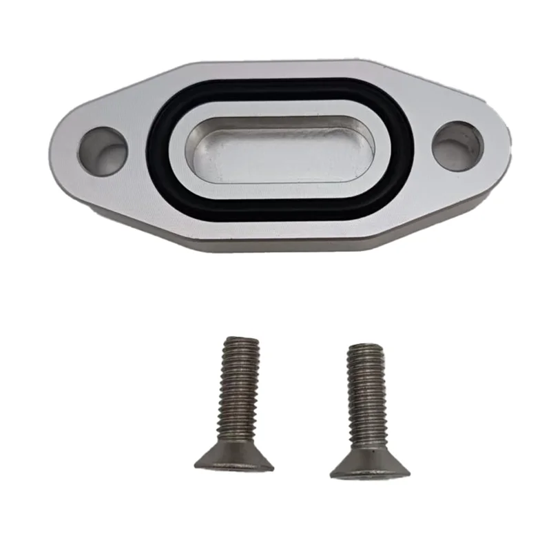 

Hot Selling-LS Billet Oil Port Plate For Gen III IV Series Engines LS3 LSX LS1 LS2 L9H LQ4 LQ9 L92 4.8L 5.3L Condenser Baffle Pa