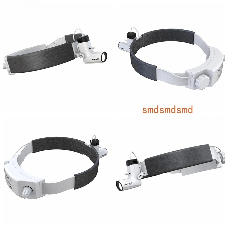 Newly designed wireless medical headlights for otolaryngology and dentistry