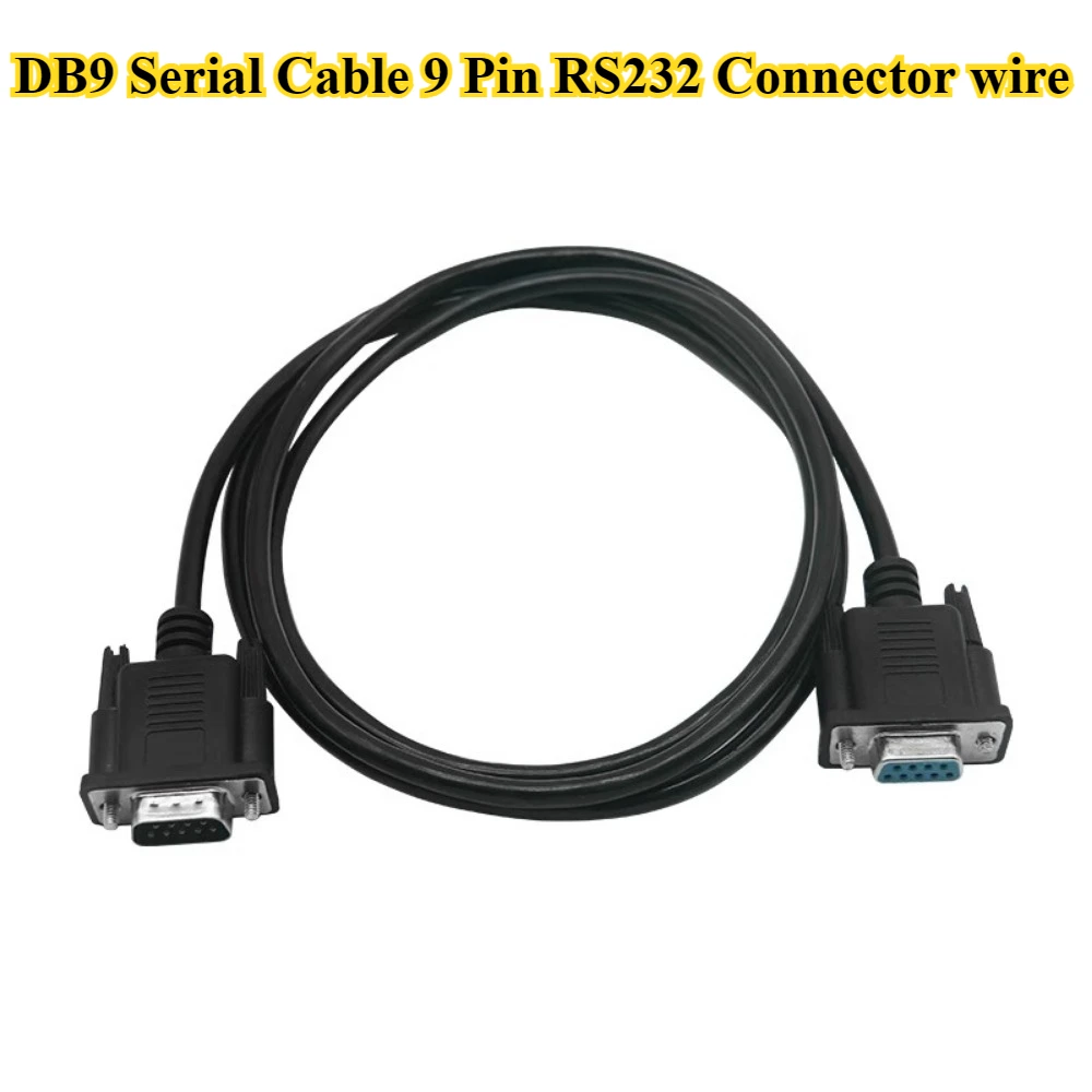 DB9 Serial Cable 9 Pin RS232 Serial Cable Male To Female PC Converter Extension Wire Adapter Cable 0.5m/1m/1.5m/2m/3m/5m/10m-20m