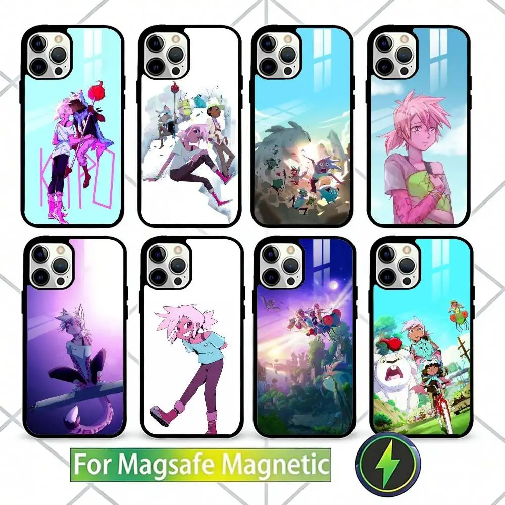 

Anime K-KipoAnd The Age Of W-Wonderbeast Phone Case For iPhone17,16,15,14,13 Plus,Pro Max Magnetic For Magsafe Wireless Charging