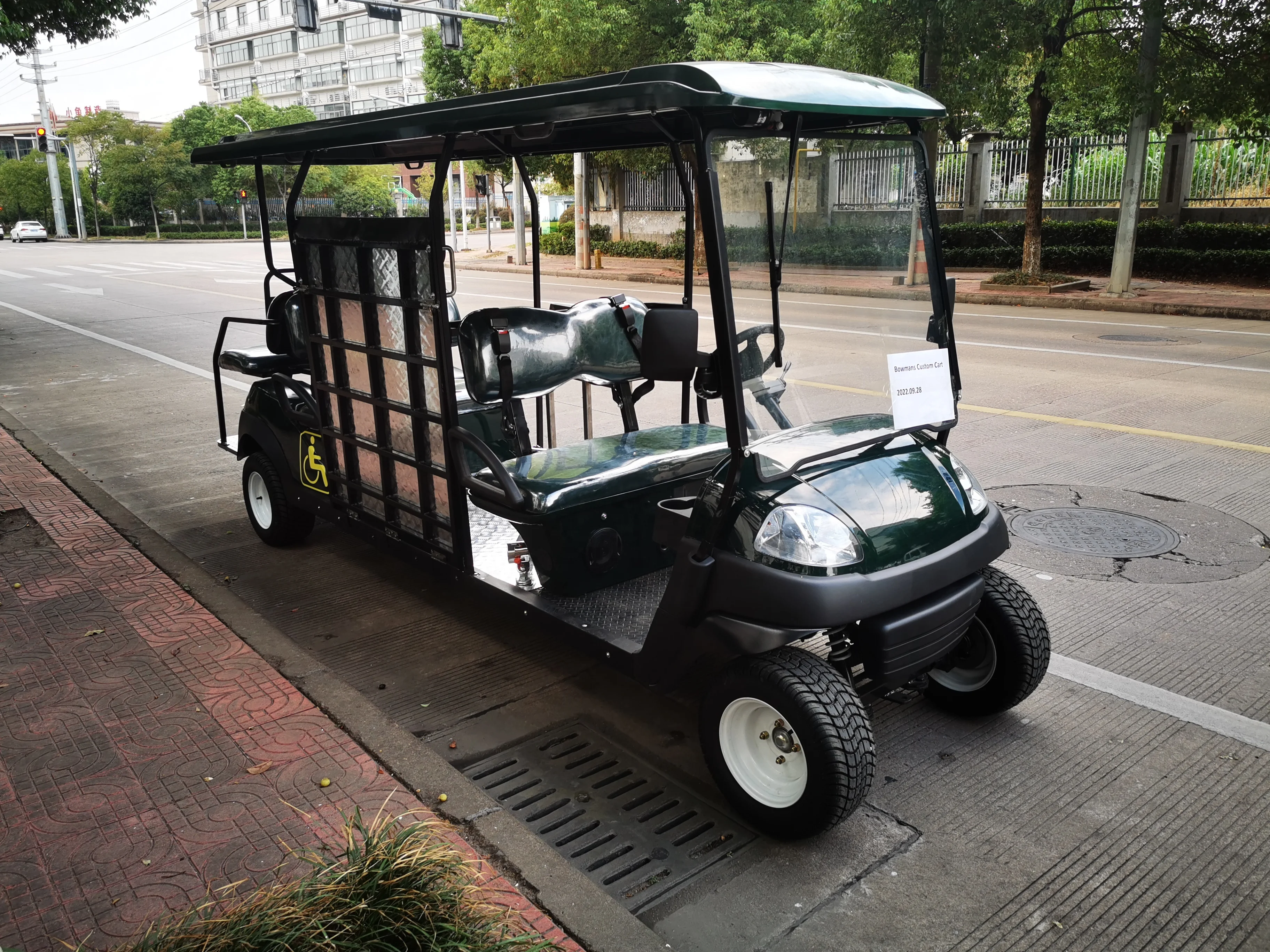 Carrito de golf para Discapacitados de 4 + 2 plazas