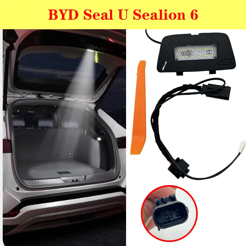 Ultra-helles LED-Kofferraum-Willkommenslicht Innenraum-Laderaumleuchte für BYD Seal U Sealion 6 Song Plus – Detail 1