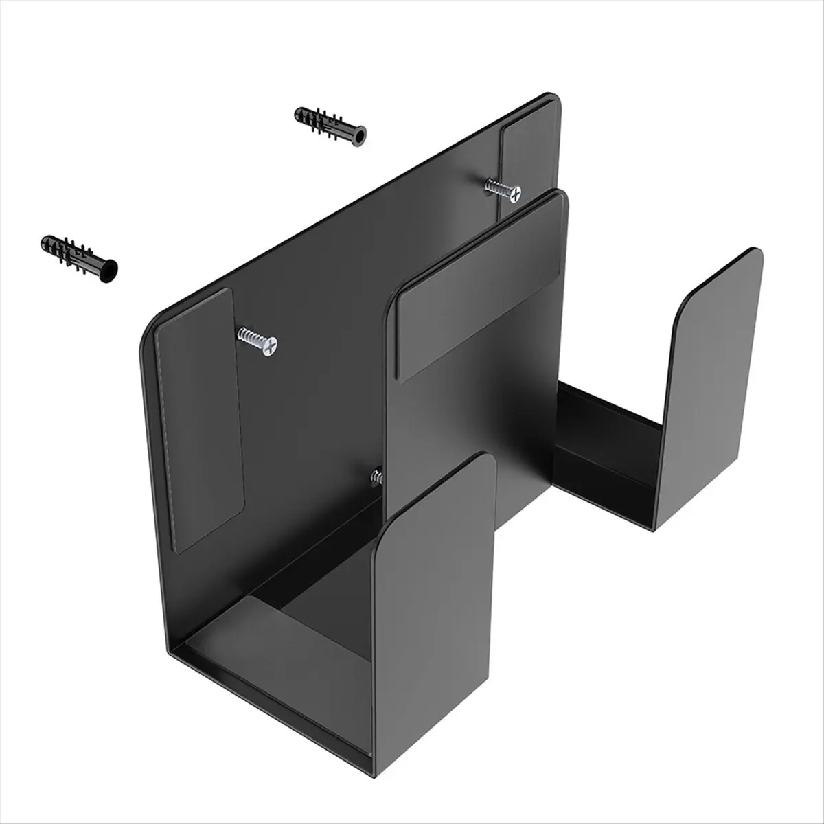 SWXF Universal Wall Mount Stand for Laptop - Dual Layer Design, Versatile Holder and Shelf Organizer