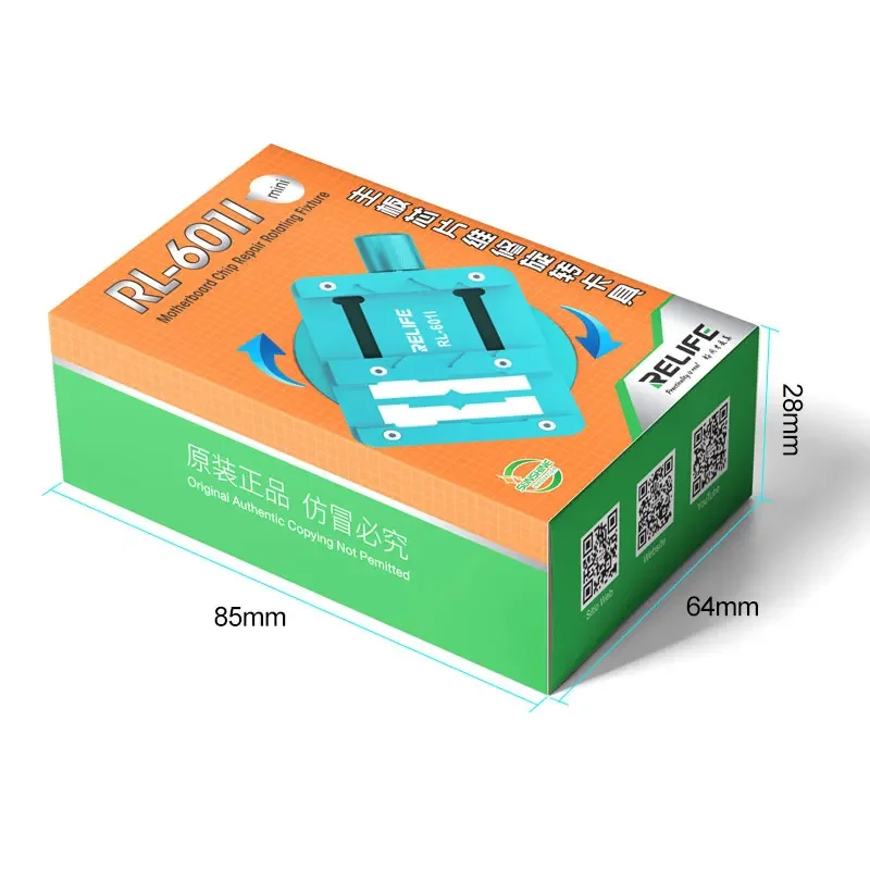 RELIFE RL-601I Multifunktions-Rotationsvorrichtung Motherboard Chip BGA für Handy PCB Clamp IC Murization Tin Planting Table – Detail 8