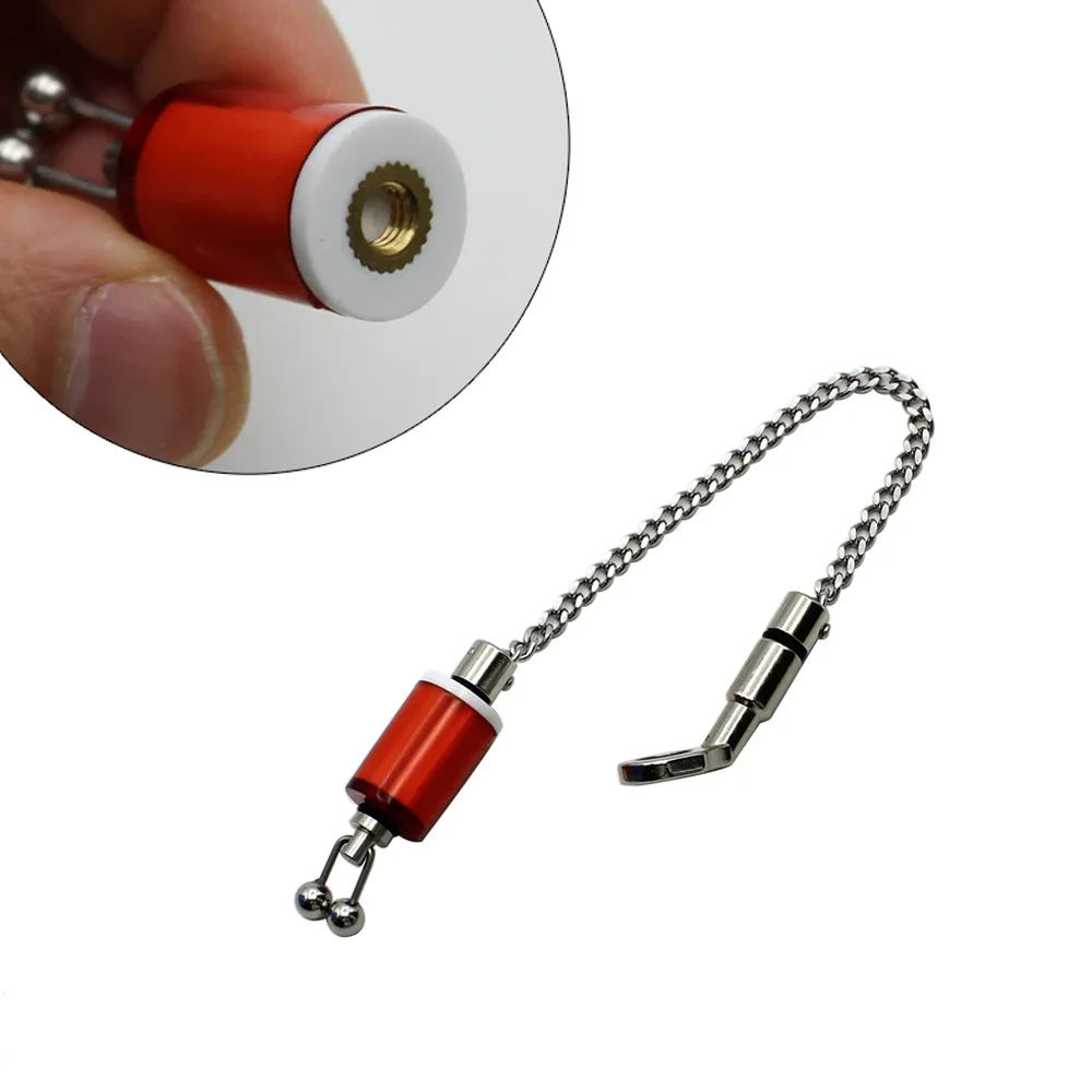 1pc Stainless Steel Fishing Weight Sinker Bite Bait Alarm Bells Fishing Chain Indicators Swinger Fishing Tackle Tool Accessories