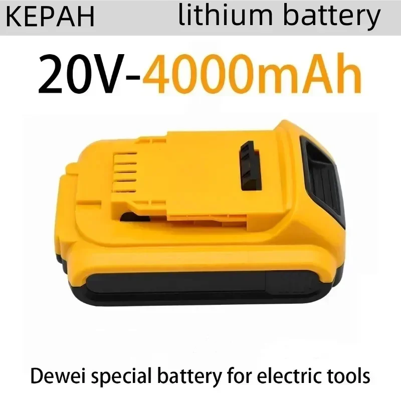 20V 2000/4000mAh DCB200 Li-ion Rechargeable Power Tool Battery for Dewalt DCB203 DCB181 DCB180 DCB200 DCB201 DCB201-2 L50