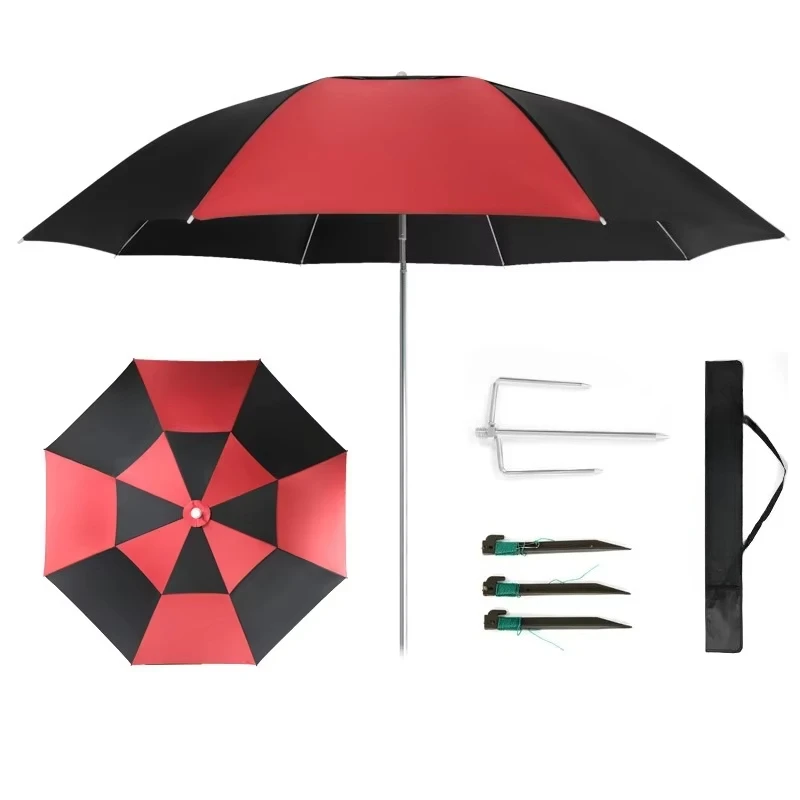 Byloo Outdoor Fishing Umbrella Sunscreen Rain Protection Folding Cane Adds Enhancement Beach Umbrella Manufacturer