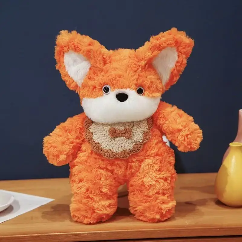 

30cm Goodnight Rainbow Fox Plush Toy - Handmade Simulation Doll Cartoon Anime Cute Pillow Cushion Children's Birthday Gift