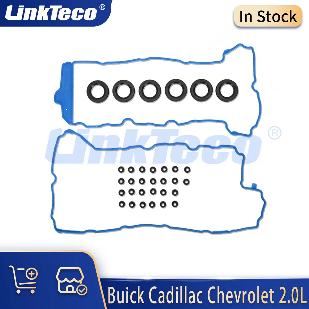 Valve Cover Gasket Set Kit 2.8 3.0 3.6 L For ALPHEON BUICK CADILLAC CHEVROLET DAEWOO GMC HOLDEN ISUZU OPEL PONTIAC SAAB SATURN