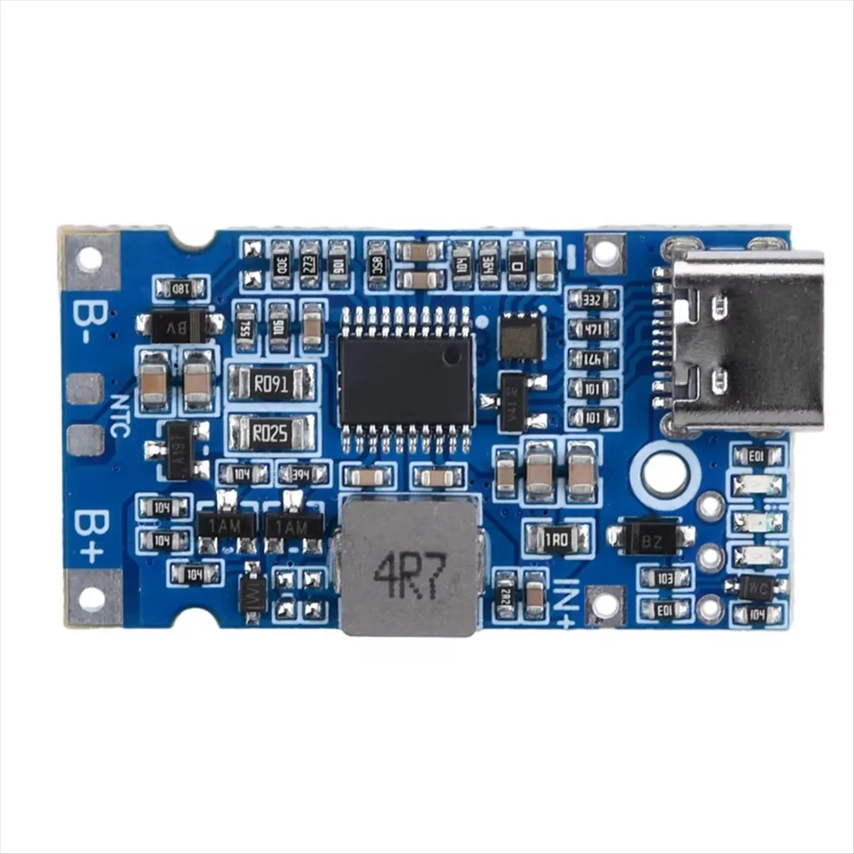 【Limited Offer】Type-C USB 2S 3S 4S 4.5V-15V 18W 2A Lithium Battery Charging Module Support QC Fast Charge Temperature Protection