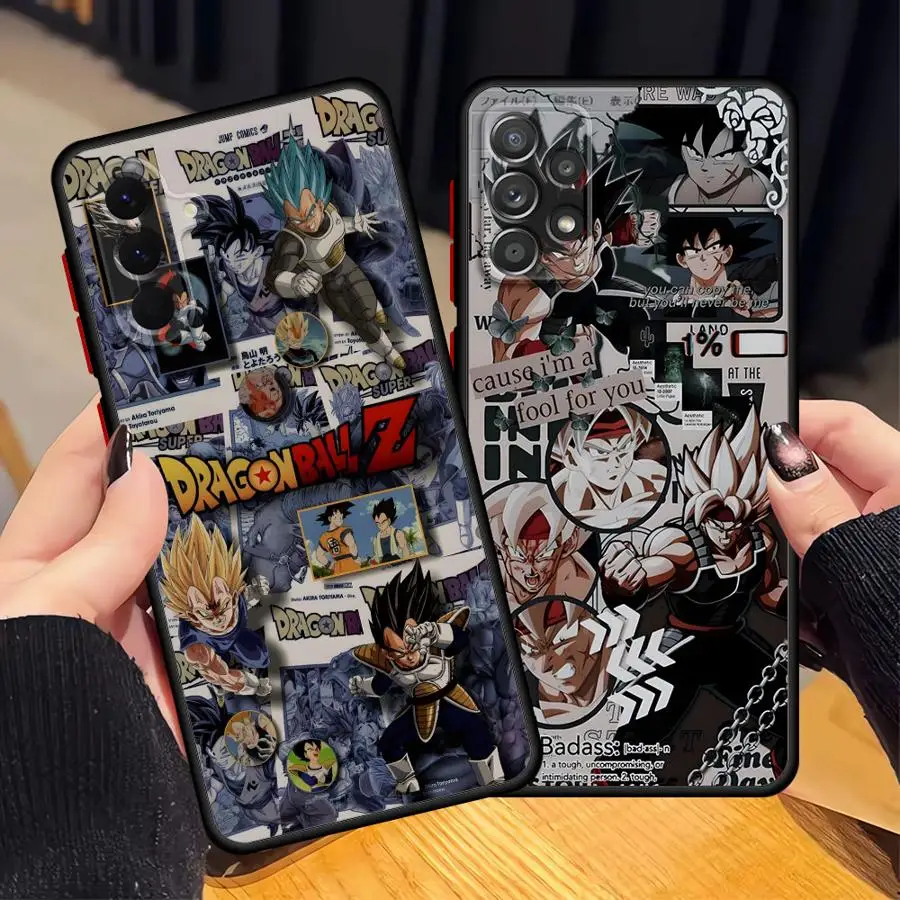 لعبة دراغون بول المشارك غوكو حافظة لهاتف سامسونج جالاكسي نوت 20 الترا 10 + 9 8 A05 A70 A12 A30 A06 A14 A15 A16 A50 A13 غطاء الهاتف الخلفي #1