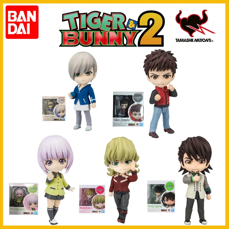 Bandai Original Figuarts Mini TIGER & BUNNY 2-Anime-Actionfigur – authentisch, detailliert, ideal für Jungen, Sammler und Geschenke