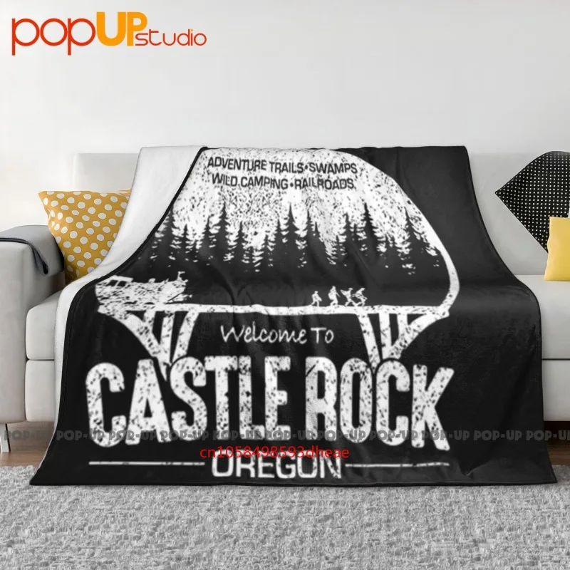 Stand By Me Inspired Castle Rock Retro Movie 80S Adventure Ultra-Soft Blanket Quilt Winter Sofa Cover Bed Covers