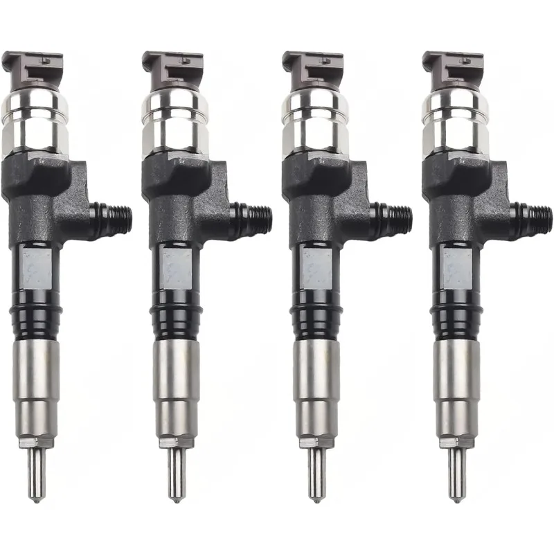 

4PCS Common Rail Injector 2950502930 1J783-53051 1J783-53050 For Kubota M7 Series 6.1L Engine A65-T KX040-4S2 Excavator Tractor